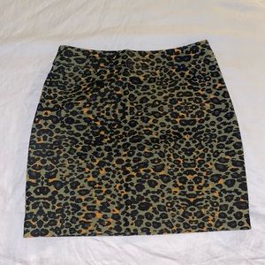 H&M Cheetah Print Skirt